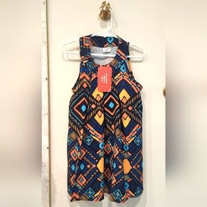 Tribal Print Toddler Dress sz 3/4
